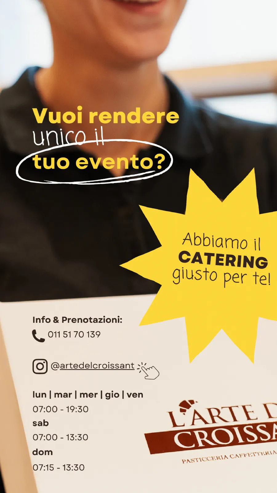 Listino online : MENU L' ARTE DEL CROISSANT BOUTIQUE - BAR BISTROT